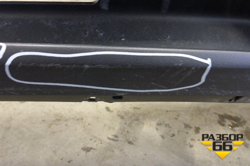 Бампер задний (после 2014г под парктроник) (7P5807421B) для Porsche Cayenne с 2010-2017г (Каен)