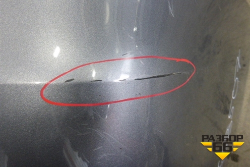 Бампер задний (под парктроник) (850223KN0H) для Nissan Pathfinder (R52R) с 2012-2020г