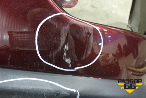 Бампер задний (под парктроник) (5215948050) для Lexus RX 300/330/350 с 2003-2009г (РХ)