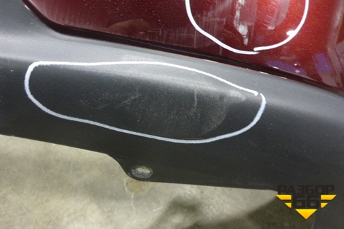 Бампер задний (под парктроник) (5215948050) для Lexus RX 300/330/350 с 2003-2009г (РХ)