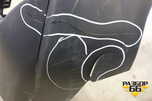 Бампер задний (под парктроник) (DK6217F954AC) для Land Rover Range Rover Sport с 2013-2022г (Спорт)