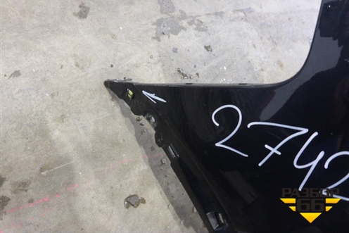 Бампер задний (85022JD00H) для Nissan Qashqai (J10E) с 2006-2013г (Кашкай)