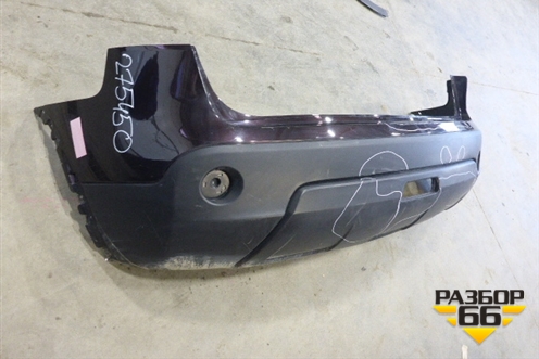 Бампер задний (85022JD00H) для Nissan Qashqai (J10E) с 2006-2013г