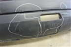 Бампер задний (85022JD00H) для Nissan Qashqai (J10E) с 2006-2013г