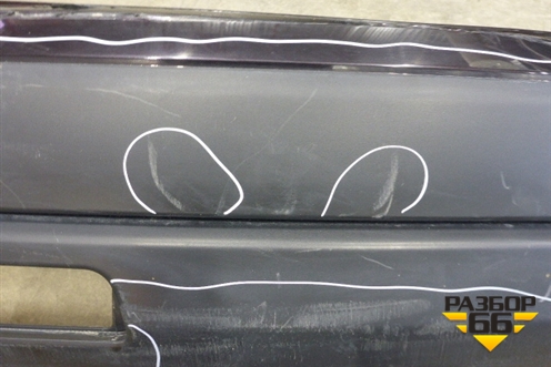 Бампер задний (85022JD00H) для Nissan Qashqai (J10E) с 2006-2013г