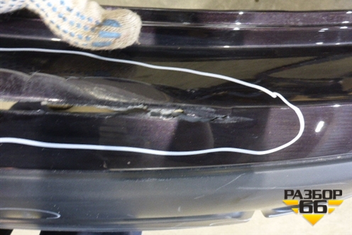 Бампер задний (85022JD00H) для Nissan Qashqai (J10E) с 2006-2013г