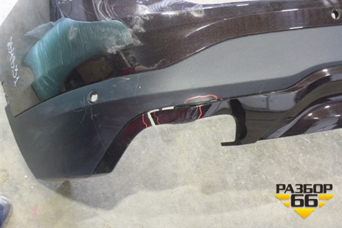 Бампер задний (после 2014г с накладкой под парктроник) (51127366379) для BMW X3 F25 с 2010-2017г (Х3 Ф25)