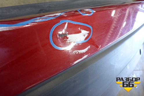 Бампер задний (до 2018г под парктроник) (CK5217D781AA) для Land Rover Range Rover 4 с 2013-2022г (Вог)