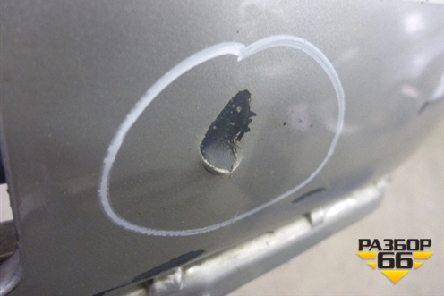 Бампер задний (под парктроник) (8R0807511) для Audi Q5 c 2008-2017г (Ку 5)