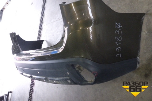 Бампер задний (после 2015г под парктроник и накладку) (6410C996ZZ) для Mitsubishi Outlander с 2012-2024г (Аутлендер)