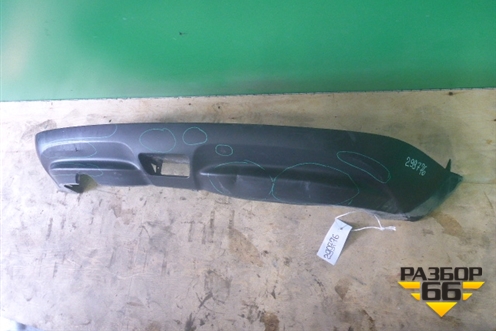 Юбка заднего бампера (до 2014г) (850B21KA1A) для Nissan Juke (F15) с 2010-2019г (Жук)