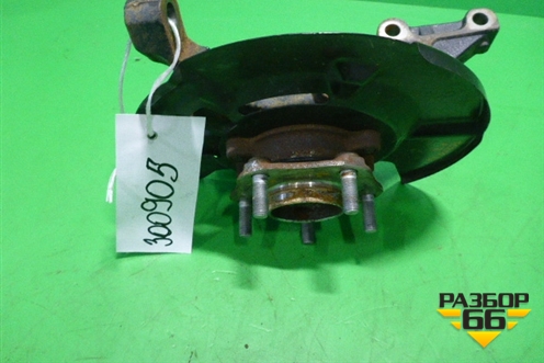 Кулак поворотный передний правый (25л АКПП QR25DE пробег 7000 км) для Nissan Teana (L33) с 2013г (Теана)