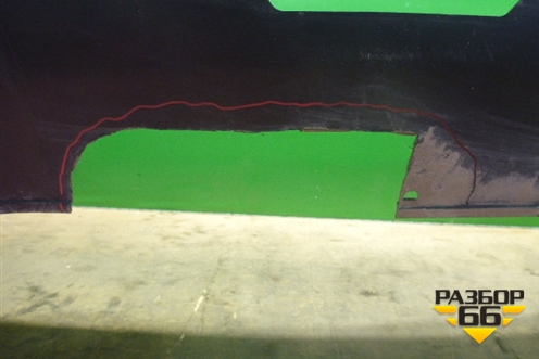 Бампер задний (под парктроник) (850221CA0H) для Infiniti Infiniti FX35/37/50 QX70 (S51) с 2008-2013г (ФХ)