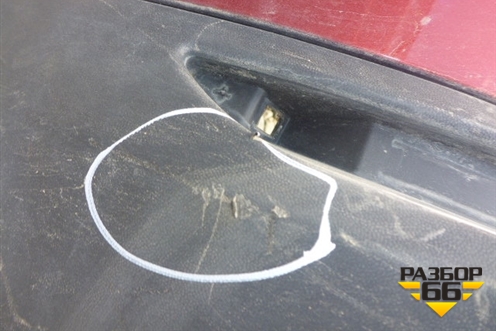 Бампер задний (Под парктроник) для Volkswagen Tiguan с 2011-2016г (Тигуан)