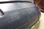 Бампер задний (85022JD00H) для Nissan Qashqai (J10E) с 2006-2013г (Кашкай)