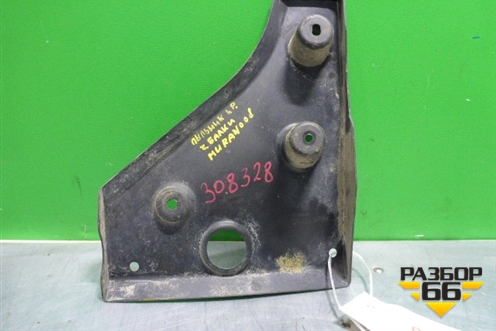 Пыльник заднего бампера правый (745861AA0A) для Nissan Murano (Z51) с 2007-2015г (Мурано)