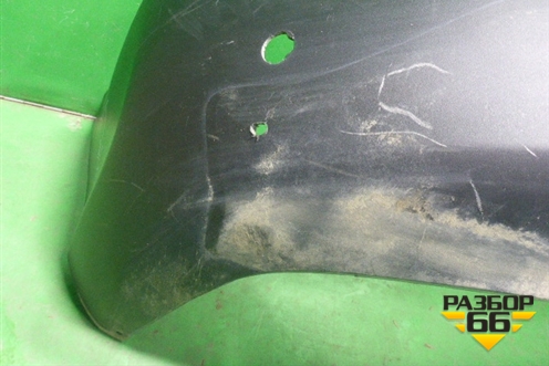 Бампер задний (до 2015г под парктроник под накладку) (5215942190) для Toyota Rav-4 с 2012-2019г (Рав 4)