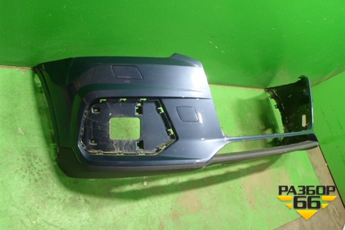 Бампер передний (с юбкой после 2014г под парктроник) (8U0807437AD) для Audi Q3 с 2011-2018г (Ку 3)