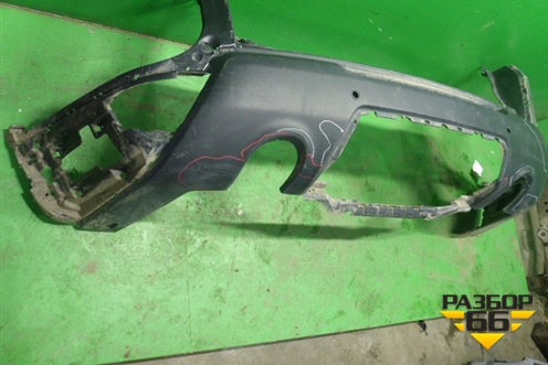 Бампер задний (под парктроник) (DK6217F954AC) для Land Rover Range Rover Sport с 2013-2022г (Спорт)