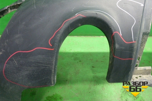 Бампер задний (под парктроник) (DK6217F954AC) для Land Rover Range Rover Sport с 2013-2022г (Спорт)