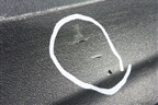 Накладка заднего бампера (до 2012г) (5216260040) для Toyota Land Cruiser (200) с 2008г (Ленд Крузер)