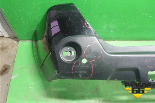 Бампер задний (под парктроник) (85022JU14H) для Nissan X-Trail (Т31) с 2007-2014г (Хтраил)