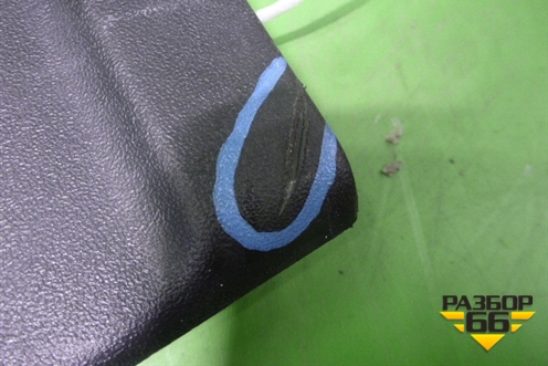 Накладка заднего бампера (до 2012г) (5216260040) для Toyota Land Cruiser (200) с 2008г (Ленд Крузер)