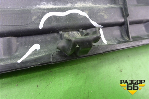 Накладка заднего бампера (до 2012г) (5216260040) для Toyota Land Cruiser (200) с 2008г (Ленд Крузер)