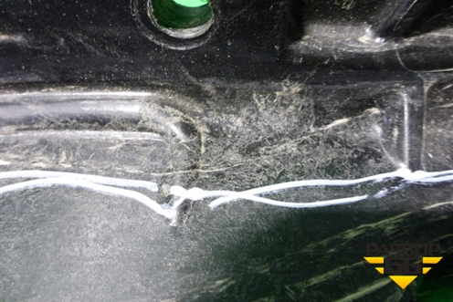 Усилитель заднего бампера (до 2018г) (86631F1000) для Kia Sportage с 2016-2022г (Спортеидж 4)