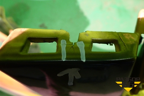 Бампер передний (под парктроник) (5C6807218E) для Volkswagen Beetle с 2012г