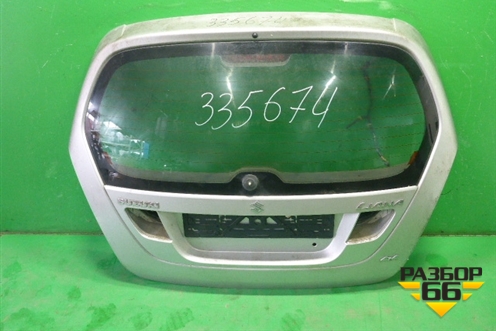 Дверь багажника со стеклом (в сборе) (6910054822) для Suzuki Liana с 2001г