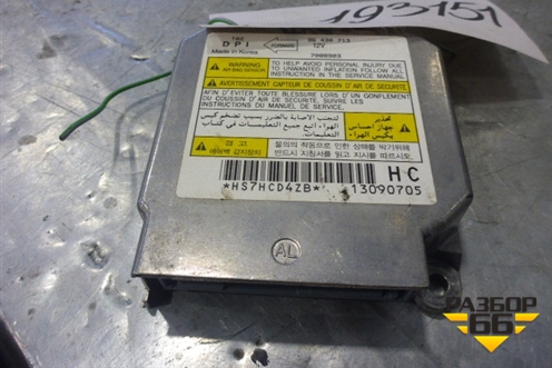 Блок управления AIR BAG для Chevrolet Aveo (T200) с 2003-2008