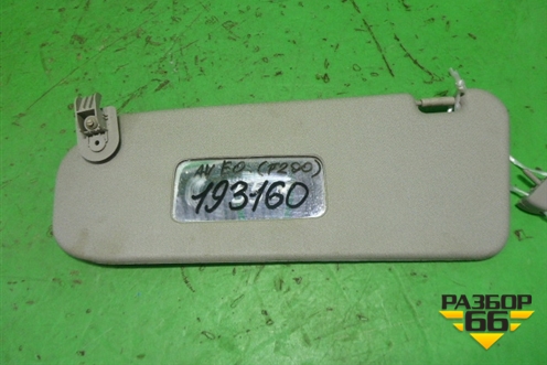 Козырёк солнцезащитный левый для Chevrolet Aveo (T200) с 2003-2008