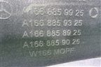 Бампер задний (после 2014г под парктроник) (A1668859925) для Mercedes Benz ML-Klass W166 c 2011г