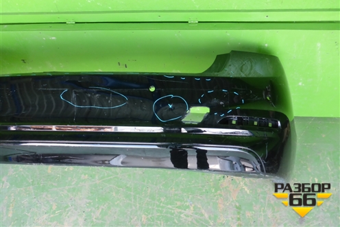 Бампер задний (после 2015г под парктроник) для BMW 3-серия F30/F31 с 2011г