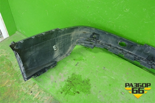 Бампер задний нижняя часть (до 2019г под парктроник) (4M0807527D) для Audi Q7 c 2015г (Ку 7)