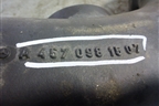 Патрубок интеркулера силуминовый  (A4570981507) для Mercedes Benz  TRUCK Axor 2 с 2004г