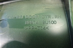 Обшивка двери задней правой под механику (829229U100) для Nissan Note (Е11) с 2005-2013г (Нот)