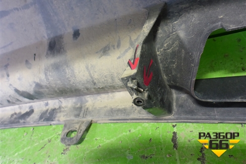 Бампер задний нижняя часть (до 2015г под парктроник) (71510TFAZY00) для Honda CR-V(RM) с 2012г (ЦРВ СРВ) 