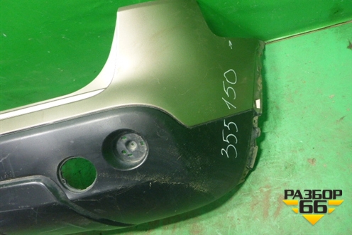 Бампер задний (85022JD00H) для Nissan Qashqai (J10E) с 2006-2013г (Кашкай)