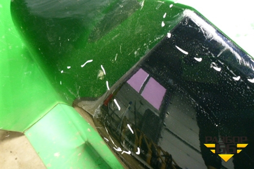 Бампер задний (до 2017г под парктроник) (5215960500) для Toyota Land Cruiser Prado(150) с 2009г (Ленд Крузер Прадо)