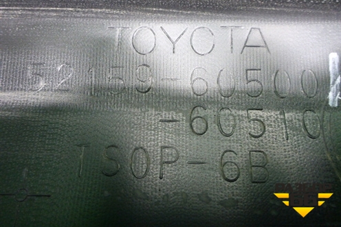 Бампер задний (до 2017г под парктроник) (5215960500) для Toyota Land Cruiser Prado(150) с 2009г (Ленд Крузер Прадо)