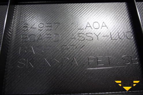 Пол багажника (левая часть) (849B71LA0A) для Infiniti Infiniti QX56/QX80 (Z62) с 2010г (Ку икс56/80)