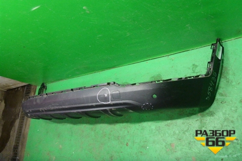 Бампер задний нижняя часть (до 2018г) (под парктроник) (86612F1000) для Kia Sportage с 2016-2022г (Спортеидж 4)