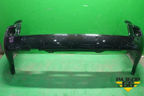 Бампер задний (до 2015г под парктроник) (5215960260) для Toyota Land Cruiser (200) с 2008г (Ленд Крузер)