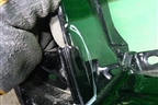 Бампер задний (до 2015г под парктроник) (5215960260) для Toyota Land Cruiser (200) с 2008г (Ленд Крузер)