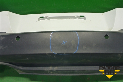 Бампер задний (Под парктроник) (5NU807420) для Volkswagen Tiguan с 2011-2016г (Тигуан)