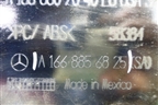 Накладка заднего бампера (AMG) (A1668856825) для Mercedes Benz GL-Klass X166 с 2012г (ГЛ)