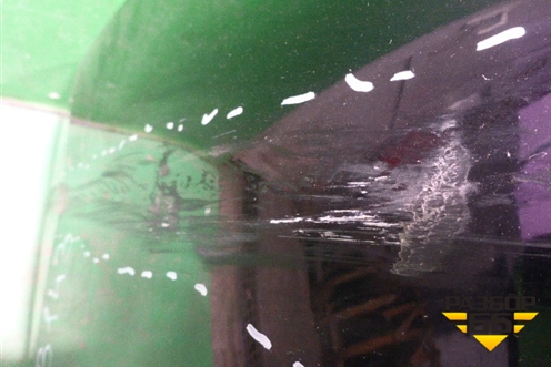 Бампер задний (под парктроник) (5215948100) для Lexus RX 300 c 2009-2015г (РХ)