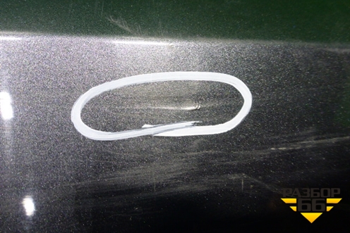 Бампер задний (после 2014г под парктроник) для Audi Q3 с 2011-2018г (Ку 3)